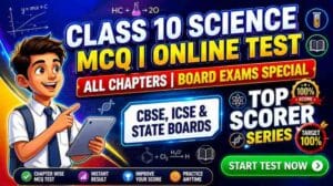 Science Quiz Class 10 Test