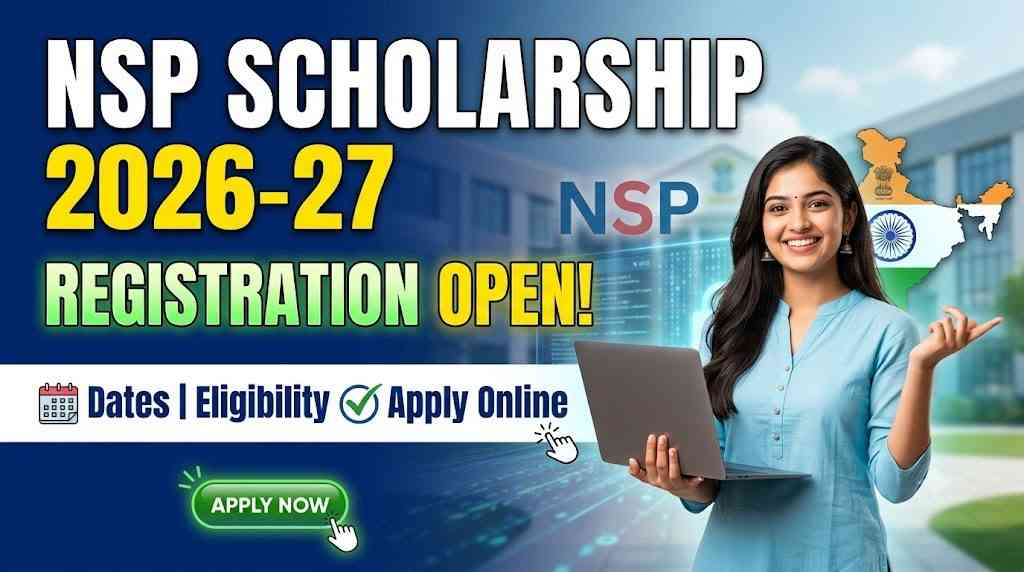 NSP Scholarship Registration 2026-27